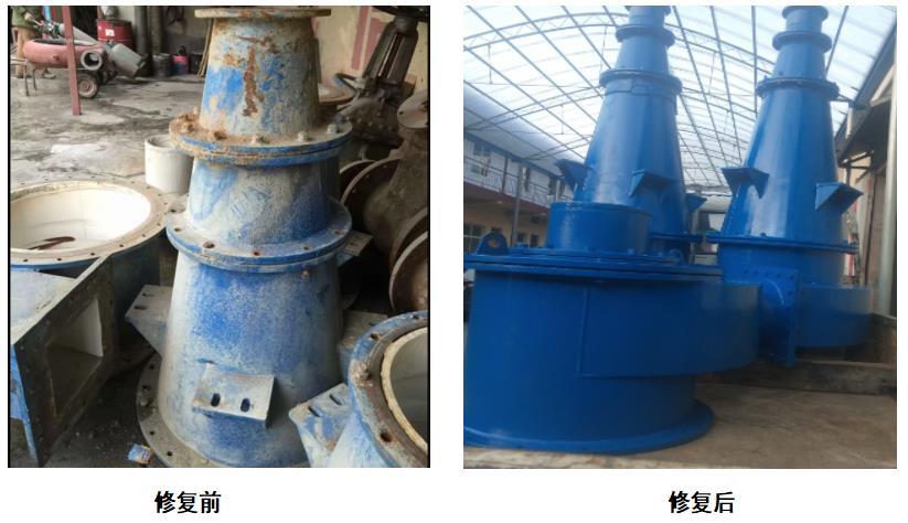 旋流器修復(fù)與預(yù)防護(hù)方案